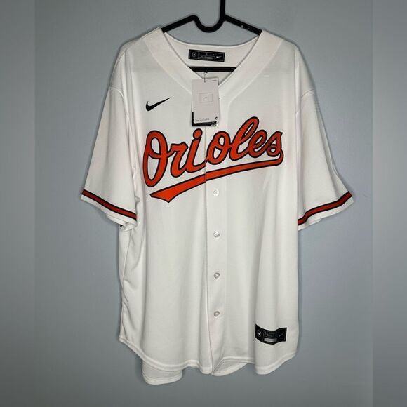 NWT Nike Baltimore Orioles Gunnar Henderson #2 White Baseball Jersey MLB Large - Picture 1 of 9